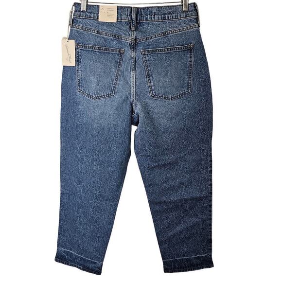 Universal Thread Vintage Straight Jeans Womens Size 8R Medium Wash Denim Retro - Picture 2 of 11